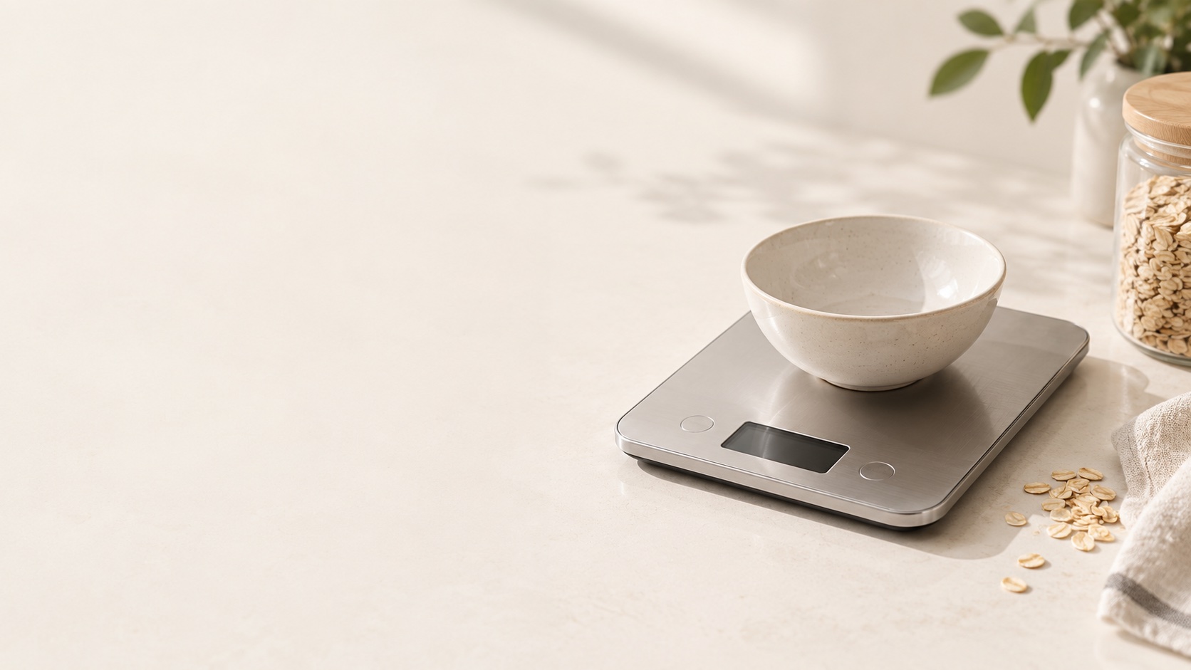 Illustration of HealthSense Chef-Mate KS 33 Kitchen Scale with Bowl