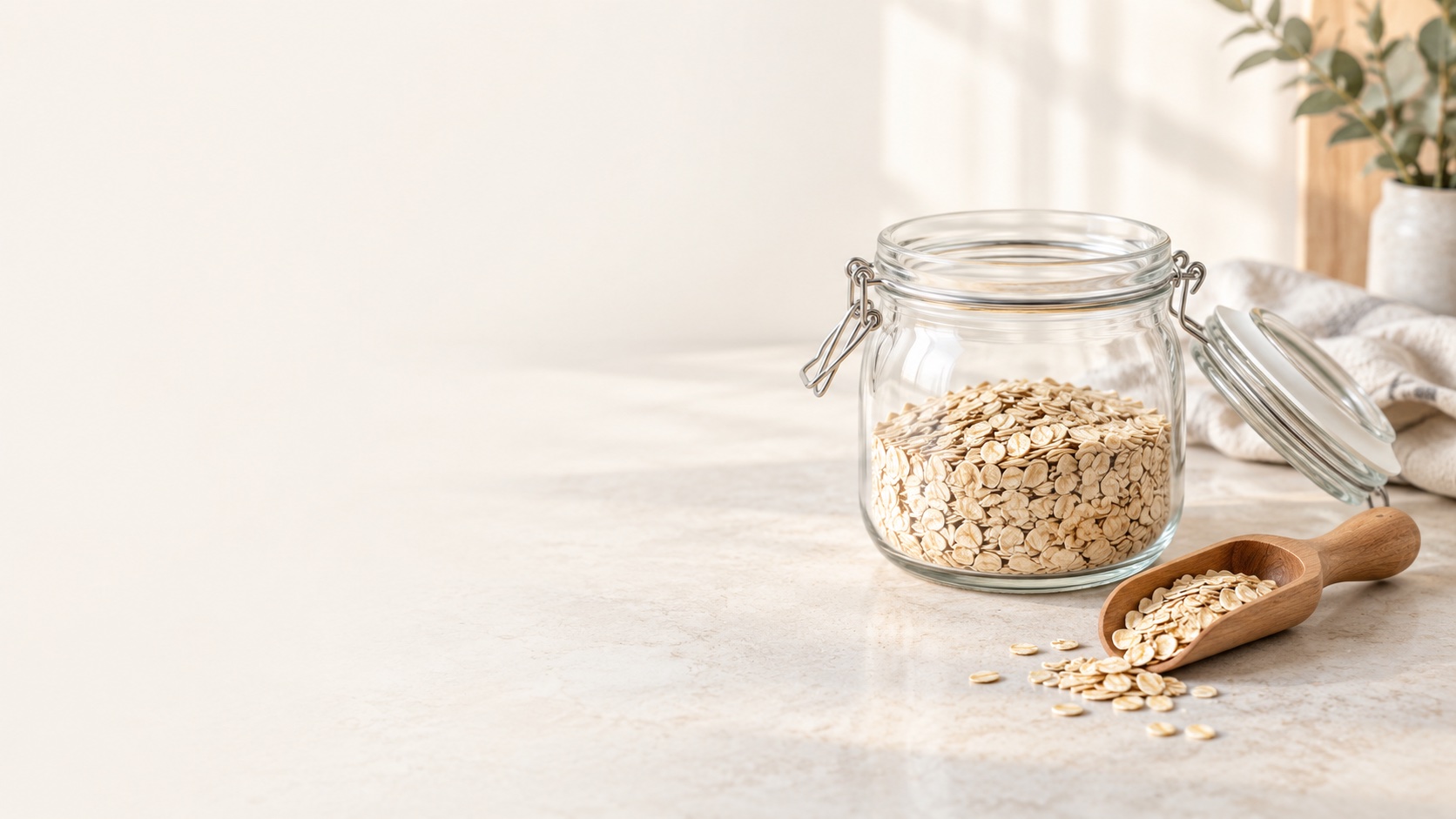 Illustration of Yogabar Plain Rolled Oats, 2 kg