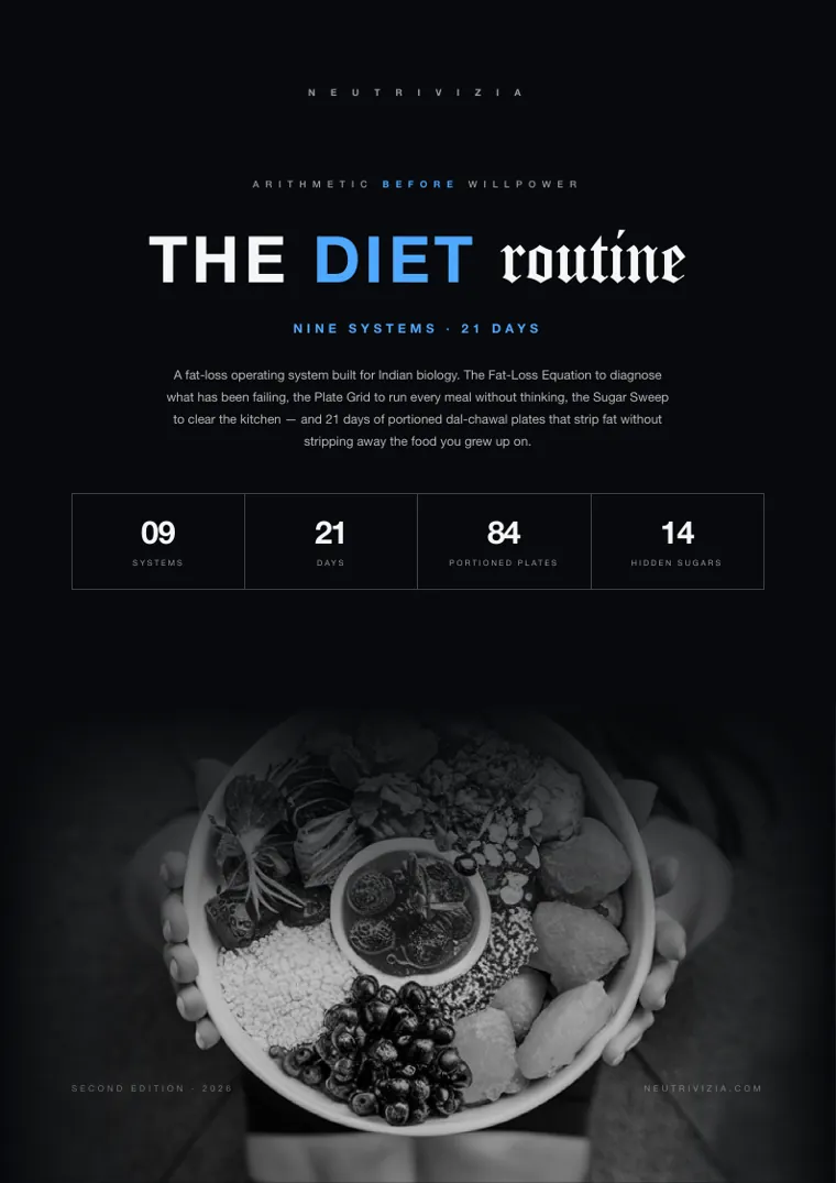 THE DIET ROUTINE, page 1: The cover