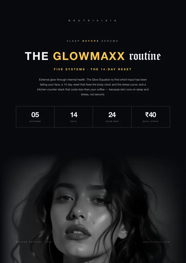 THE GLOWMAXX ROUTINE, page 1: The cover