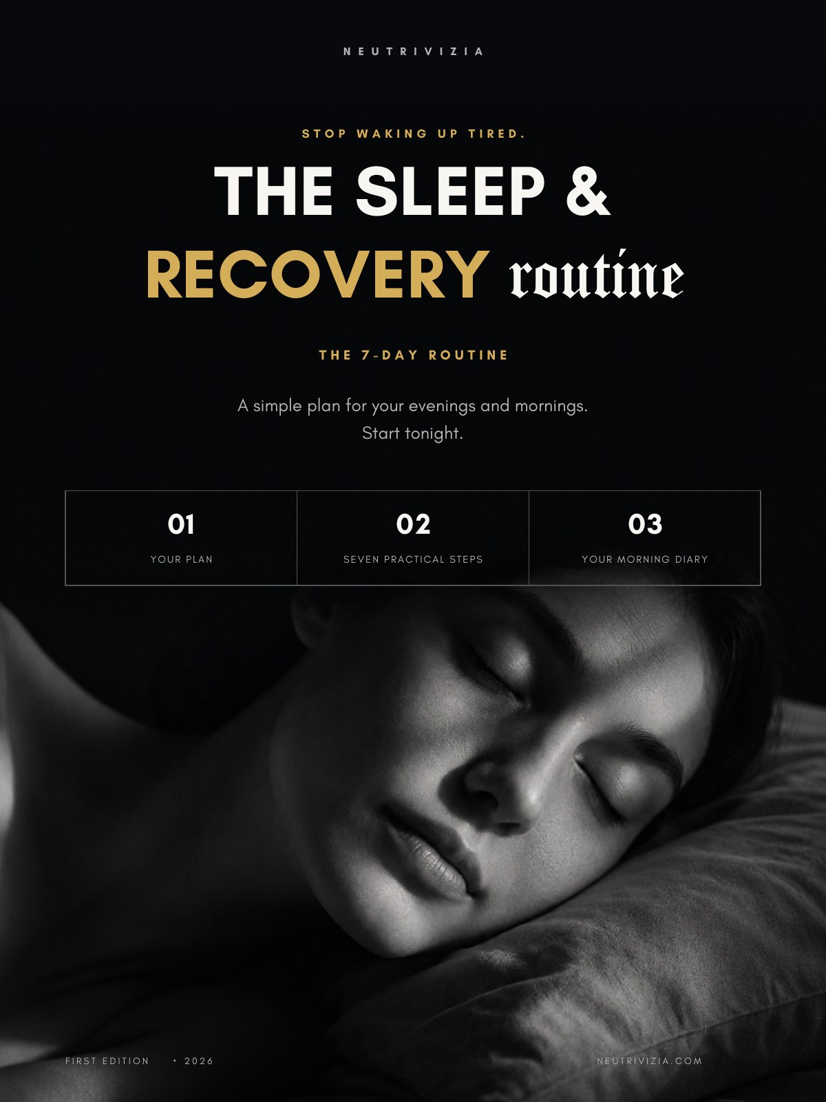 The Sleep & Recovery workbook cover